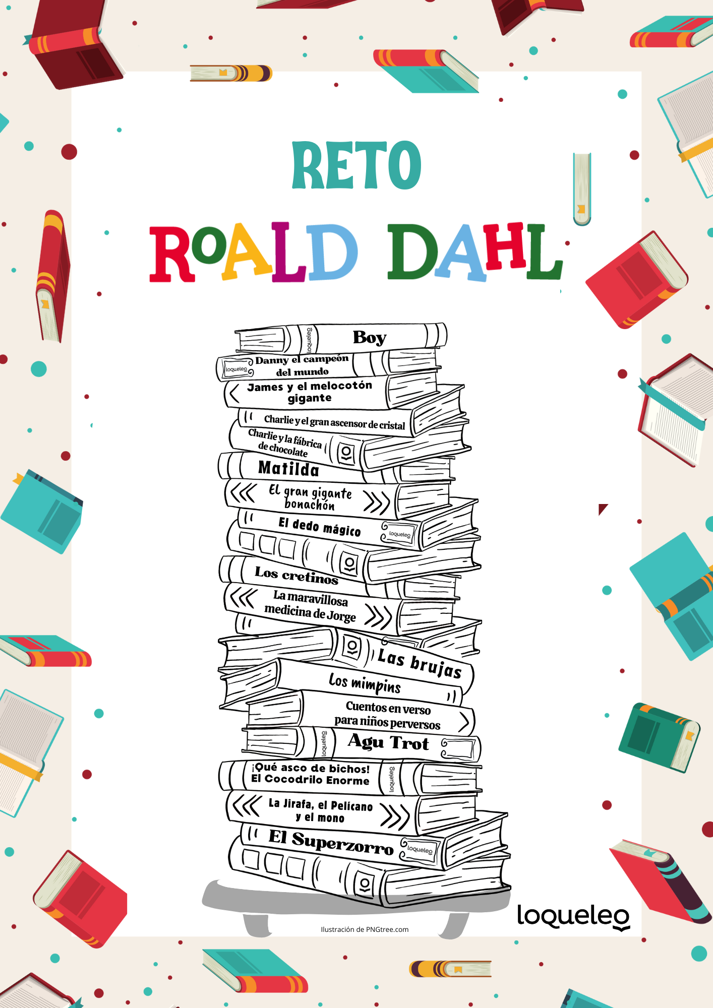 Unha gran festa para Roald Dahl!
