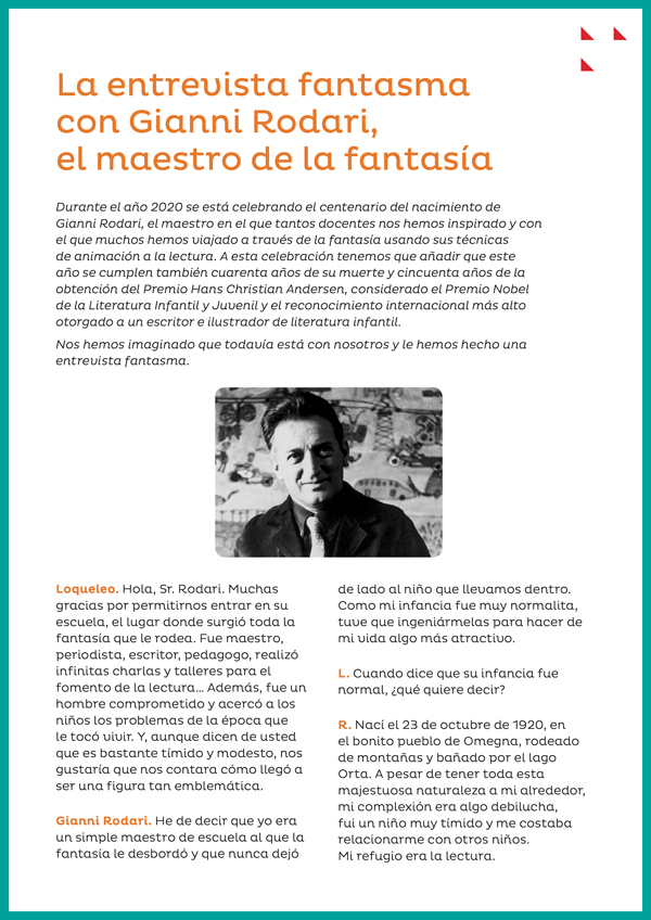 Entrevista fantasma con Gianni Rodari