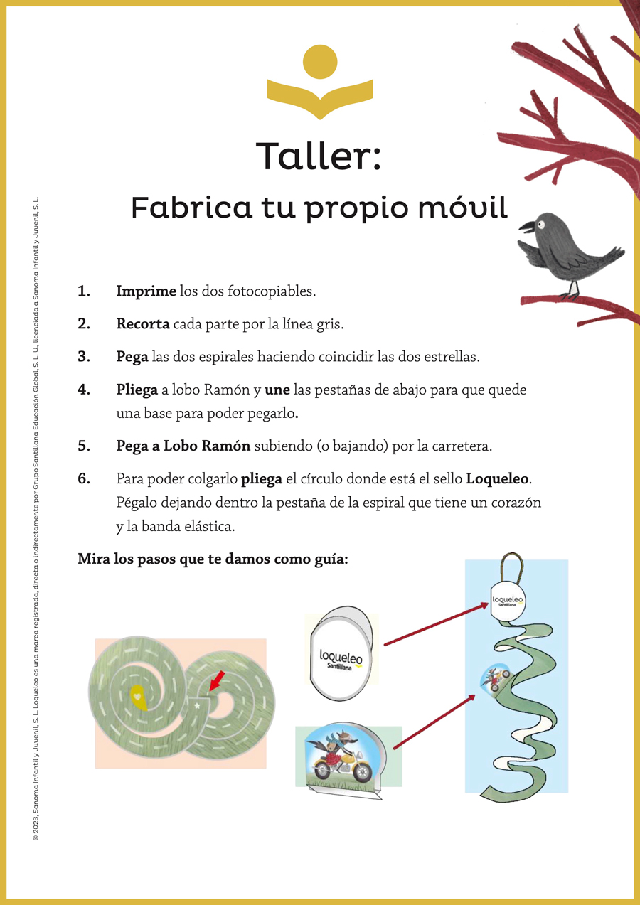 Manualidad / taller fabrica tu propio móvil para un dormitorio infantil