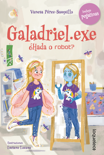 Portada Galadriel.exe. ¿Hada o robot?